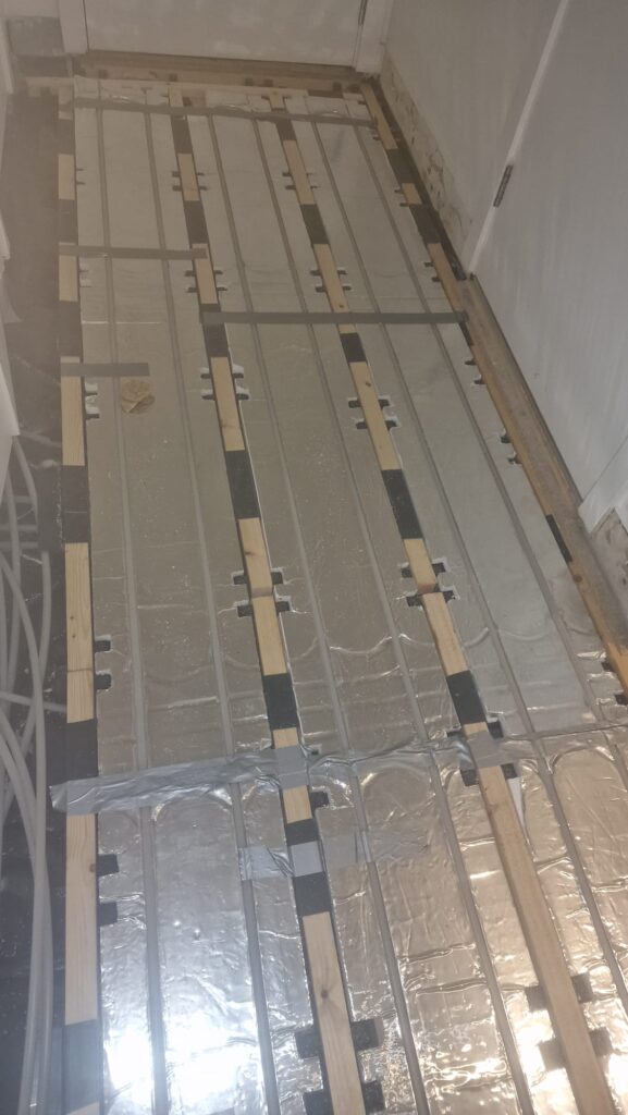 Underfloor heating & Central Heating New Project