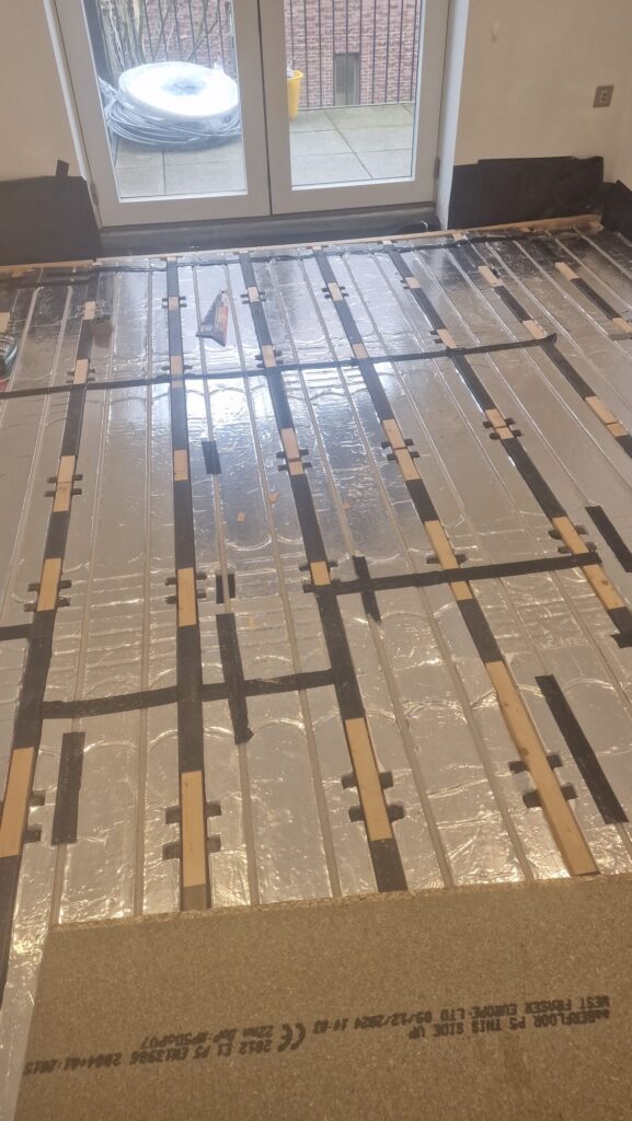 Underfloor heating & Central Heating New Project