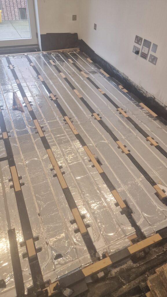 Underfloor heating & Central Heating New Project