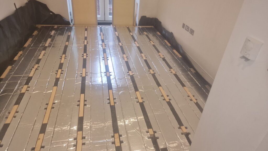Underfloor heating & Central Heating New Project